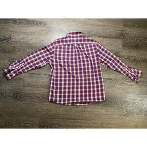 Vineyard Vines Classic Fit Tucker Shirt Long Sleeve Button Plaid Red/White/Blue